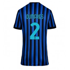 Inter Milan Denzel Dumfries #2 Hemmatröja Dam 2025-26 Korta ärmar